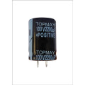 Snap-in Terminal Aluminum Electrolytic Capacitor 100V, 2200UF